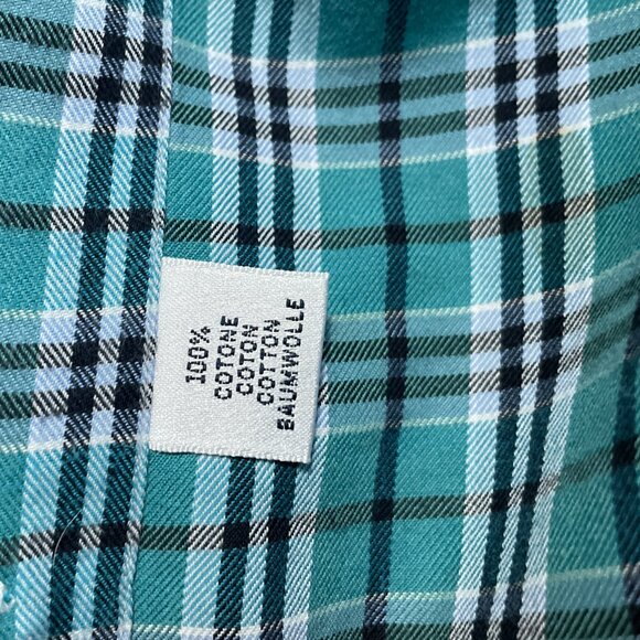 2.0 Maria Santangelo Napoli Slim Fit Men's Long Sleeve Button Plaid Shirt - Picture 6 of 6